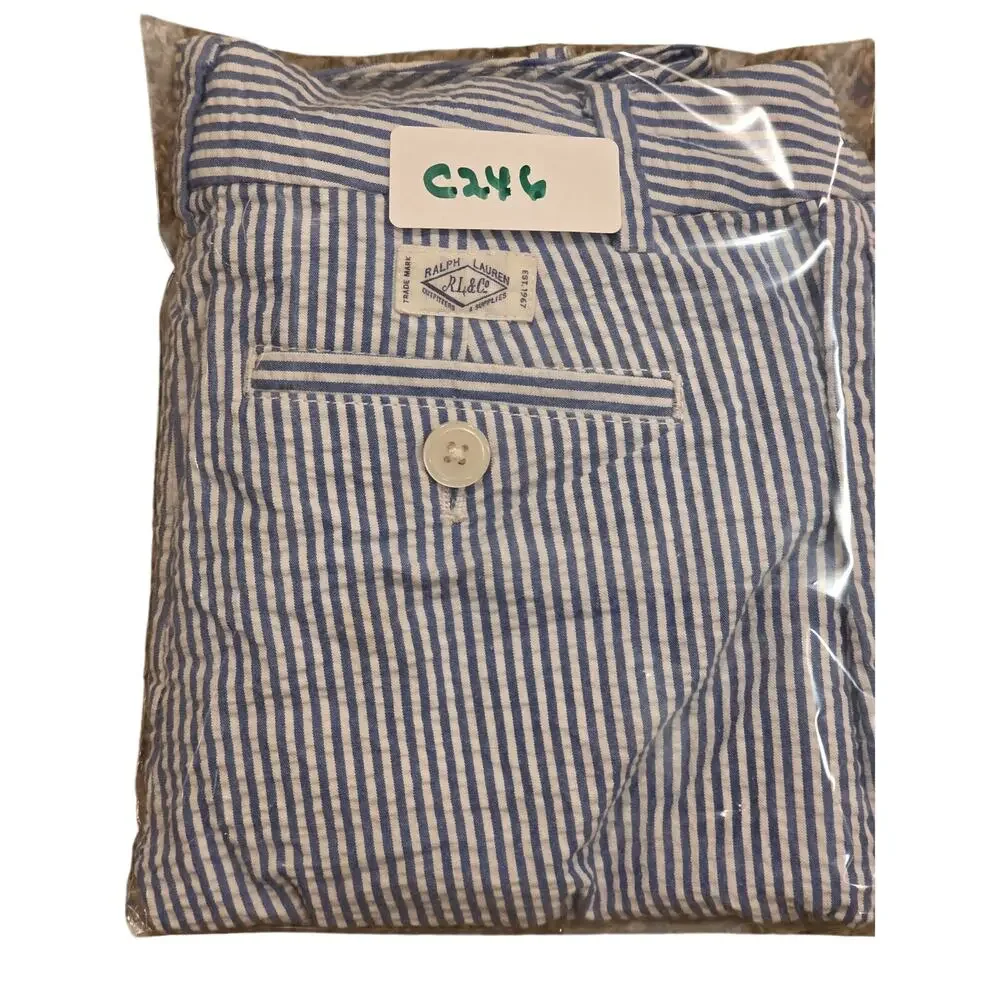 Ralph Lauren Girls Blue Pants 7